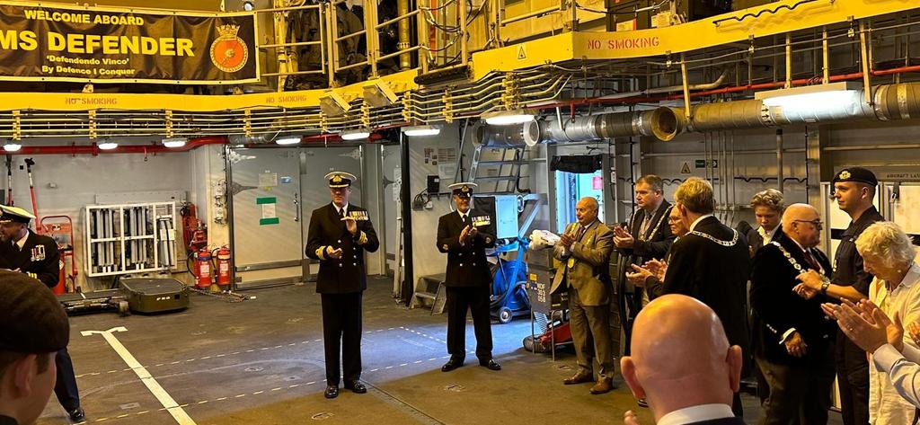 #ThankYou to our Glasgow affiliates! Over 10 years 🤝 Handover to HMS GLASGOW ✅ Many great memories 🥹 Good luck - you are in great hands