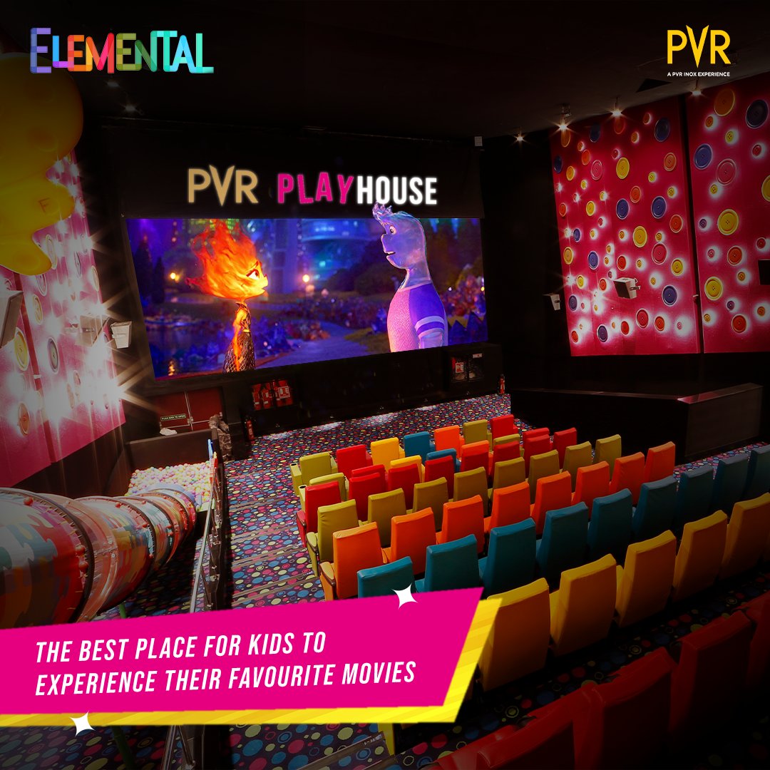 Take your kids to enjoy the flaming adventure with #Elemental! 🔥Treat them to a fun movie day out at their favourite entertainment destination, #PVRPlayhouse.

Coming to PVR on 23rd June!
Book now: cutt.ly/y7S9ryy
.
.
.
#WendiMcLendonCovey #CatherineOHara #MamoudouAthie…