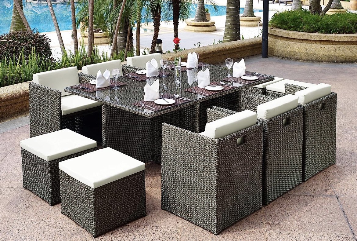 This rattan garden furniture set has great reviews and it’s an UNBELIEVABLE PRICE with FREE DELIVERY 🚚 

Check it out here ➡️ amzn.to/43THGO0

# ad