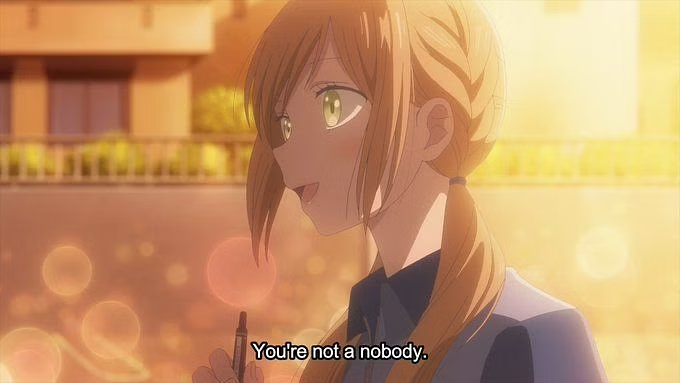 Animeplay2003's tweet photo. Just like Yamada's always there for her, Akane will always be there for him as well 🥰

Anime: My Love Story with Yamada-kun at Lv999 https://t.co/Q946qG1JJr
