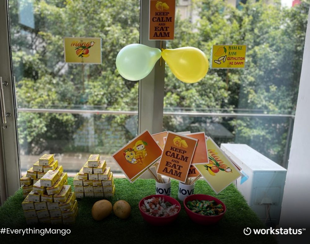workstatusapp's tweet image. The Perfect Blend of Yoga and Summer Fun! 🧘🌞✨
The remarkable team at #Workstatus (#ValueCoders), celebrated #InternationalYogaDay with boundless enthusiasm, embracing a Mango-themed #SummerFiesta.
Take a glimpse into our incredible journey of celebrating #wellness!