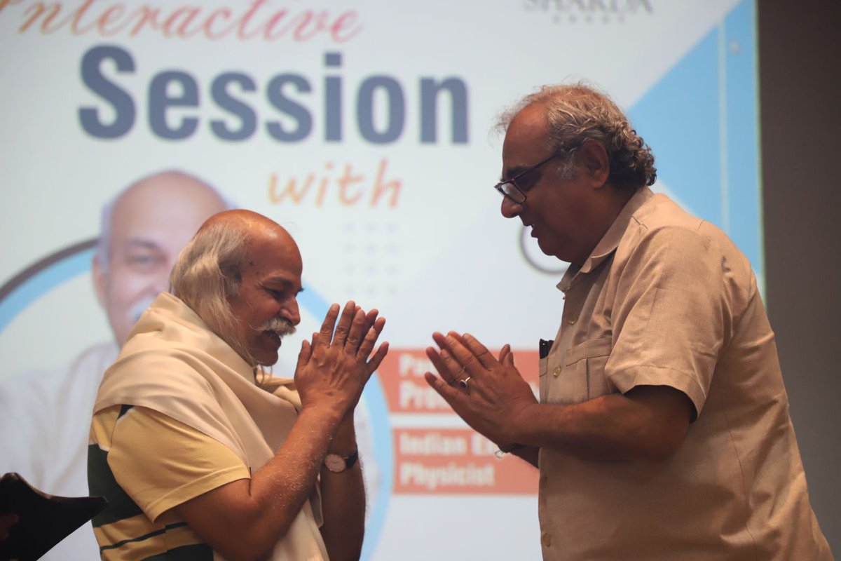 AnandCampus's tweet photo. Interaction Session with Padam Shree Prof. H.C. Verma, IIT Kanpur

#session #Anandcampus #PadamShree #hcverma #iitkanpur #interactivesession https://t.co/HTMdDFaRbc