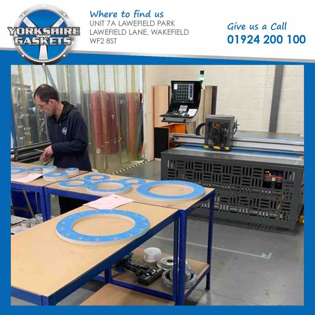 Craig our Atom Operative was on a mission yesterday afternoon to get a last minute urgent CNAF job completed before the courier arrived! 
We are happy to say he did it! 🙌🏻

#yorkshirebusiness #gaskets #atom #ukcutting #ukmanufacturer #ukmanufacturing #ukmfg #manufacturing