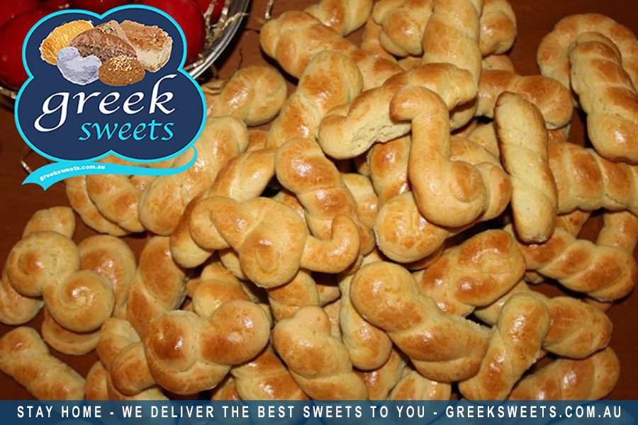 Traditional Greek sweets and more delivered in Sydney, FREE shipping. Get Koulourakia Shortbread Biscuits delivered at home or work.  

ecs.page.link/oNRy 

#dessert #dessertlovers #biscuits #greeksweets #friends #family #Koulourakia #tellafriend #sydney #baklava #stayhome