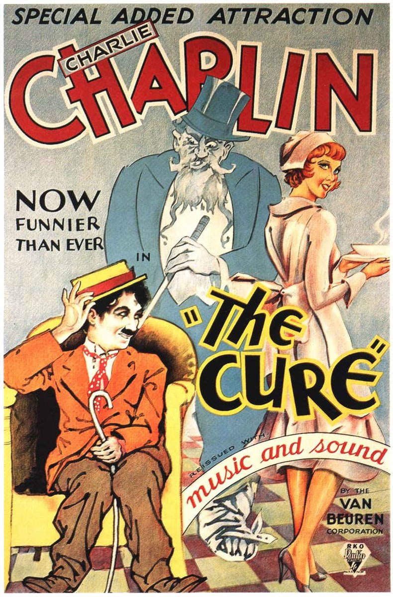 #NowWatching #230 'The Cure' (1917) with #CharlieChaplin #EdnaPurviance #ClassicMovies #ClassicFilms #LetsMovie #OldHollywood #TCM #TCMParty #SilentSundayNights #SilentMovies #SilentFilms #2023MyMovieList #SaveTCM
