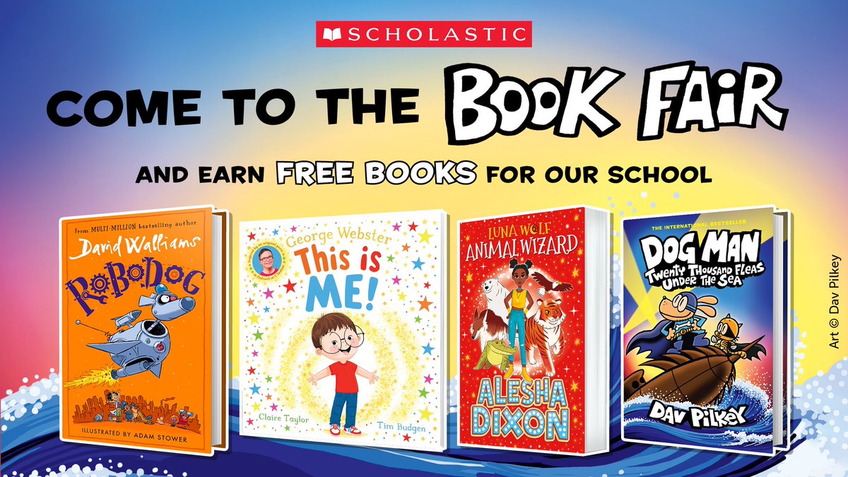 The scholastic book fair is back! Tuesday 27th June-Thursday 29th of June 3:20pm-3:40pm in the hall. This year we will be able to accept cash, online and card payments! 📚📚#welovebooks #shareyourfair