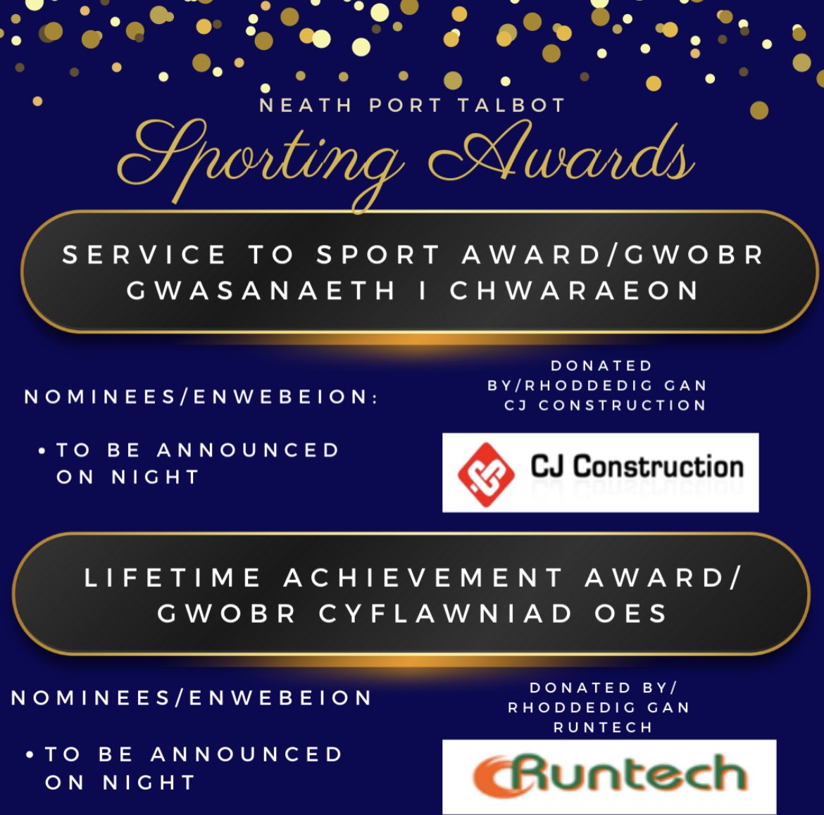 🌟Service to sport award/Gwobr gwasanaeth i chwaraeon 🌟 Lifetime achievement award/Gwobr cyflawniad oes @NPTCouncil