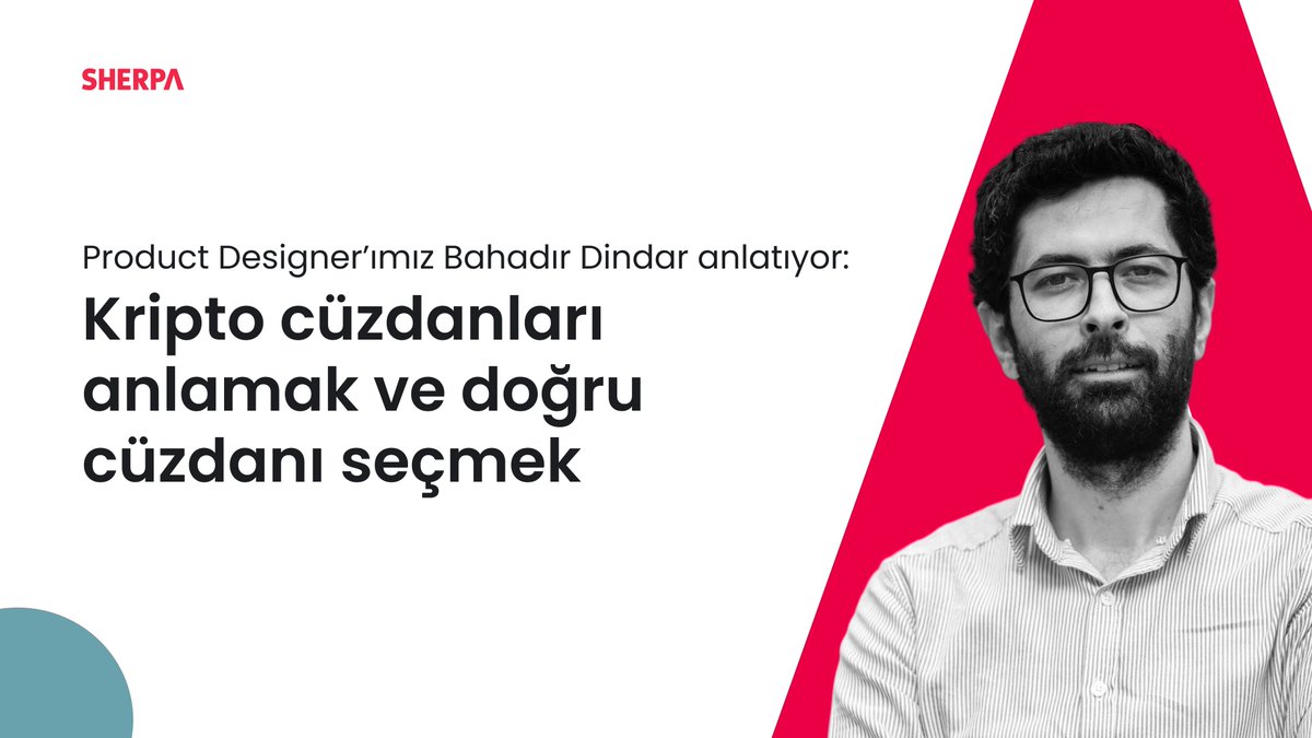 Product Designer'ımız Bahadır Dindar bilgi dolu bir yazıyla karşınızda 🙌

Bahadır kripto cüzdanlar hakkında belki de 5-6 ayrı makale okuyarak edinebileceğiniz bilgileri sizin için tek bir yazıda özetledi ve yalın bir dille aktardı.

Göz atmak için > sherpa.digital/perspektif/kri…