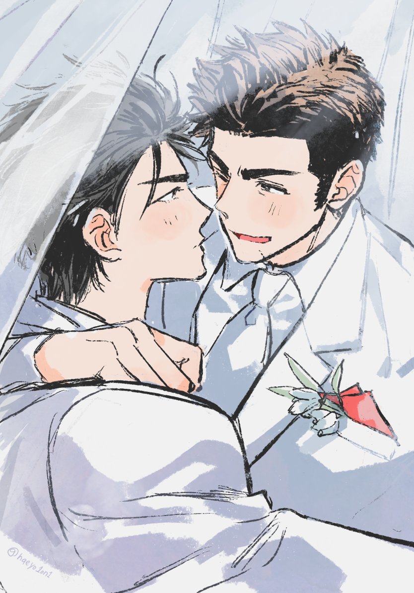 haeyo1on1's tweet image. 탱댐웨딩💐