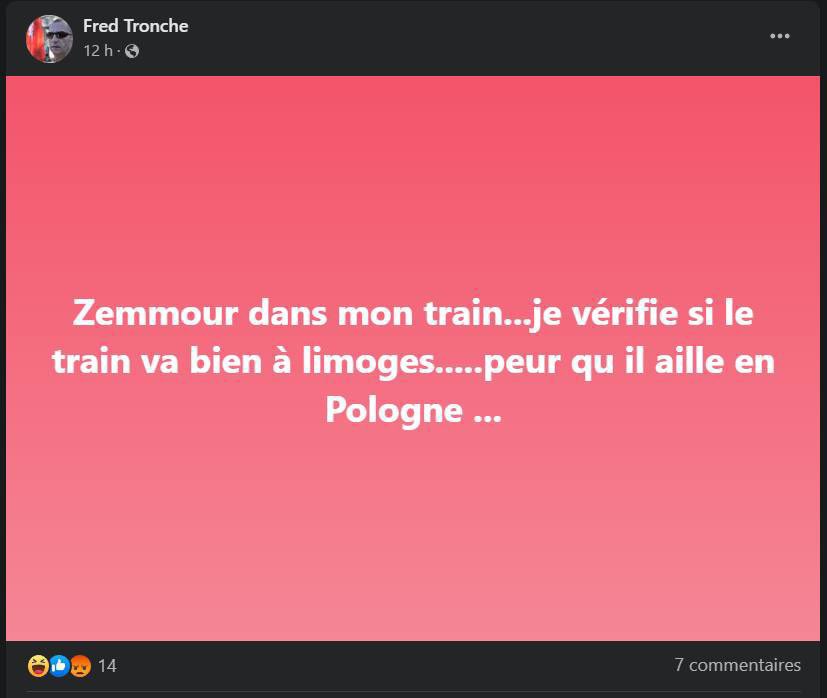 « La réaction antifasciste » de Daniel Schneidermann. 😳
Visiblement à tous les étages, l’extrême-gauche gauche a un problème avec ça.