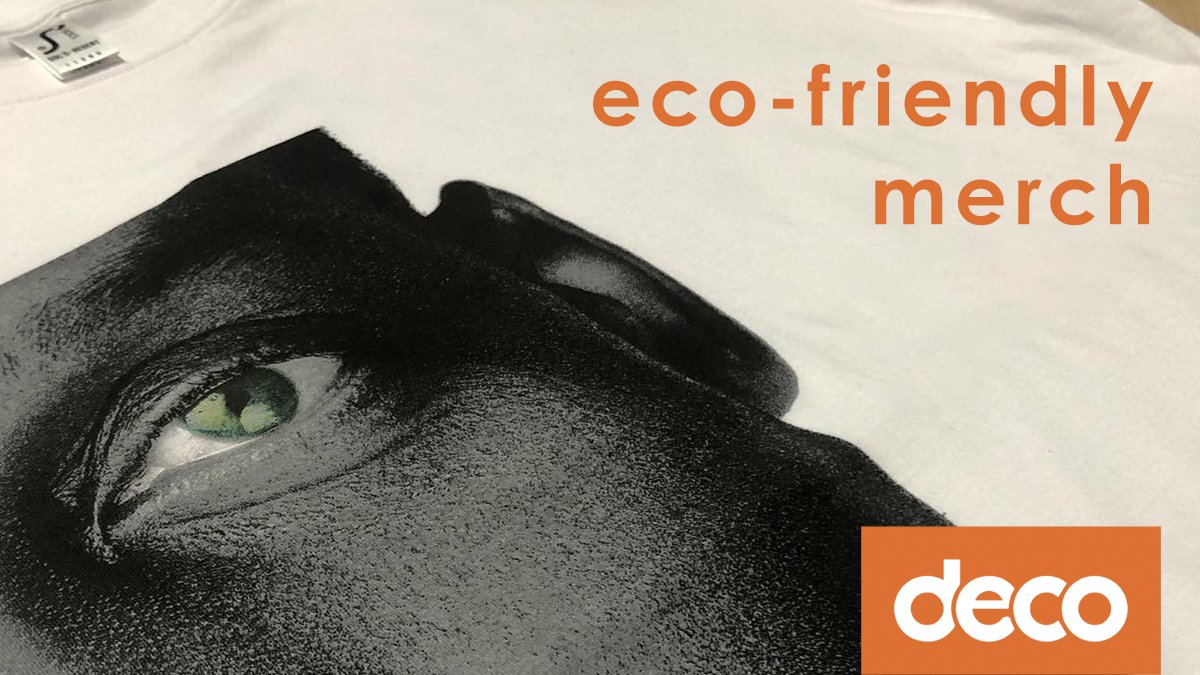 decomerch's tweet photo. Ditch the plastics. Ditch the chemicals. Ditch the sweatshops.

Sample price:
B&amp;C #E150 t-shirt x 100 units plus 1-colour print for £3.49 per item. https://t.co/OlE58qUQeO