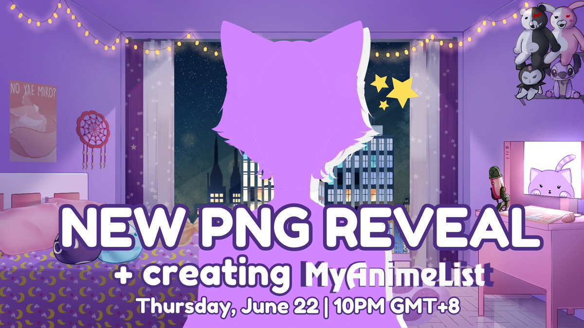 It's Day 2 of Gamers Outreach's Vtuber Summer Slam 2023 and for today's stream, I'll be revealing a new png model + creating My Anime List on stream. 👀✨

We're going to have lots of discussions about different animes so see you guys later! 💜

#VTuberSS2023 #VTuberUprising