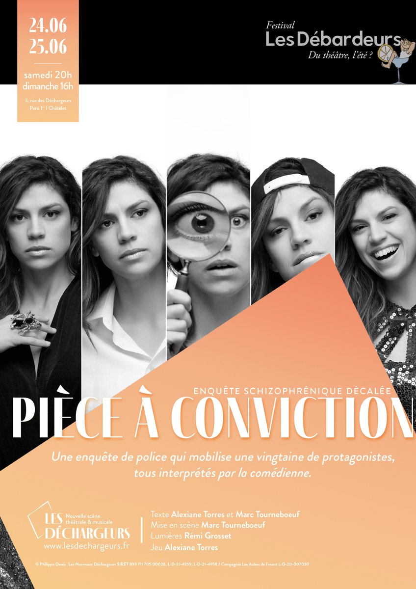 byDechargeurs's tweet photo. 🏖️c'est parti ! 🏖️
La 1ère édition du festival Les Débardeurs s'ouvre ce samedi avec "Pièce à conviction" :

"La mise en scène de Marc Tourneboeuf est dynamique, ingénieuse et décapante ! Alexiane Torres est époustouflante !" @Dansloeilde_S 

➡️https://t.co/pAsXGY6FEE https://t.co/B8Xsre3czE