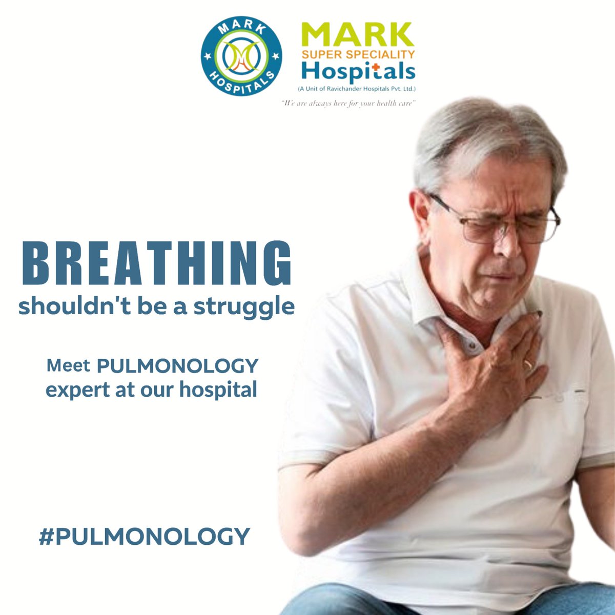 Breathe easier and take control of your respiratory health with Mark Super Specialty Hospital! 🏥💨

#MarkSuperSpecialtyHospital #PulmonologyExpert #RespiratoryWellness #ComprehensiveCare #ExpertiseInLungHealth #BreatheEasier #RespiratoryConditions #HealthAndWellness #Breath