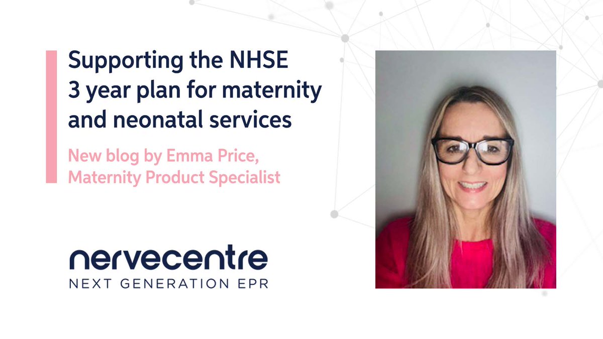 With its emphasis on improving the use of digital technology, how does Nervecentre support the <a href="/NHSEngland/">NHS England</a> 3-year delivery plan for #maternity and #neonatal services? Read the new blog by <a href="/EmmaPrice_RbB/">Emma Price @ RiverbankBirth</a> to find out: ow.ly/fYB750OUFhU