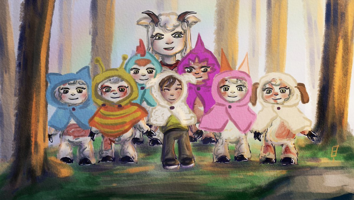 cucushii_'s tweet photo. #mylittlegoat I watched this animation a few days ago and I loved it😭💖, you should definitely watch it.There were parts that made me sad while watching, but the ending was a happy ending for me.
#mylittlegoatfanart insta@tomoki_misato
https://t.co/zUnbSEE4p0 https://t.co/R8viFdwpPS