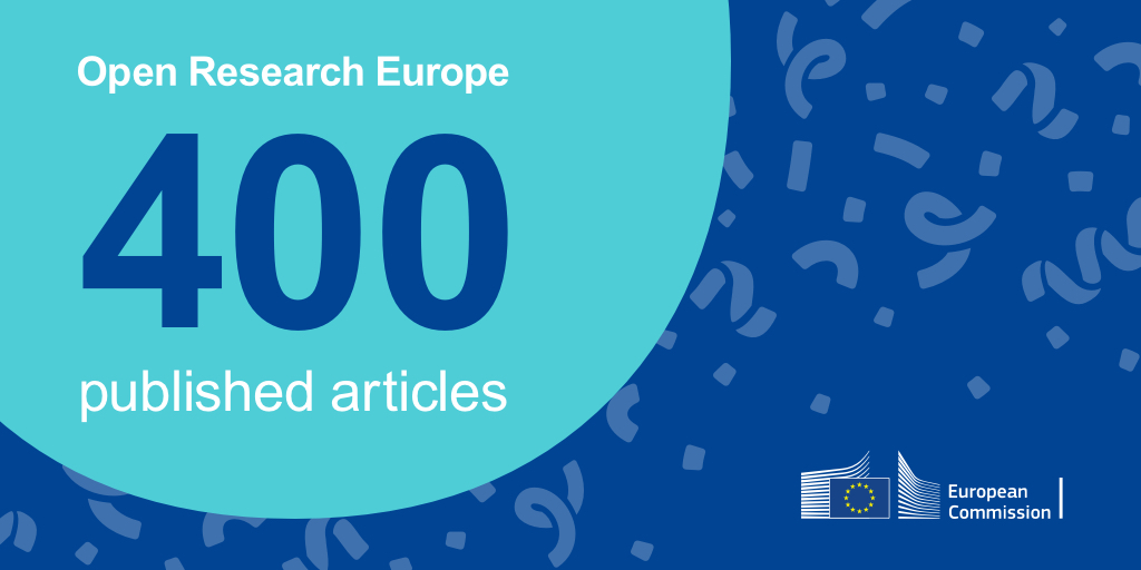 🎉We're celebrating 400 publications on Open Research Europe🎉

Discover the latest research published on the platform: spr.ly/6012OzUdy
