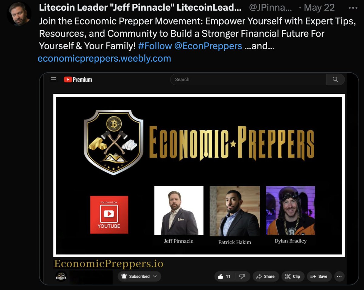 JOIN US… x.com/econpreppers