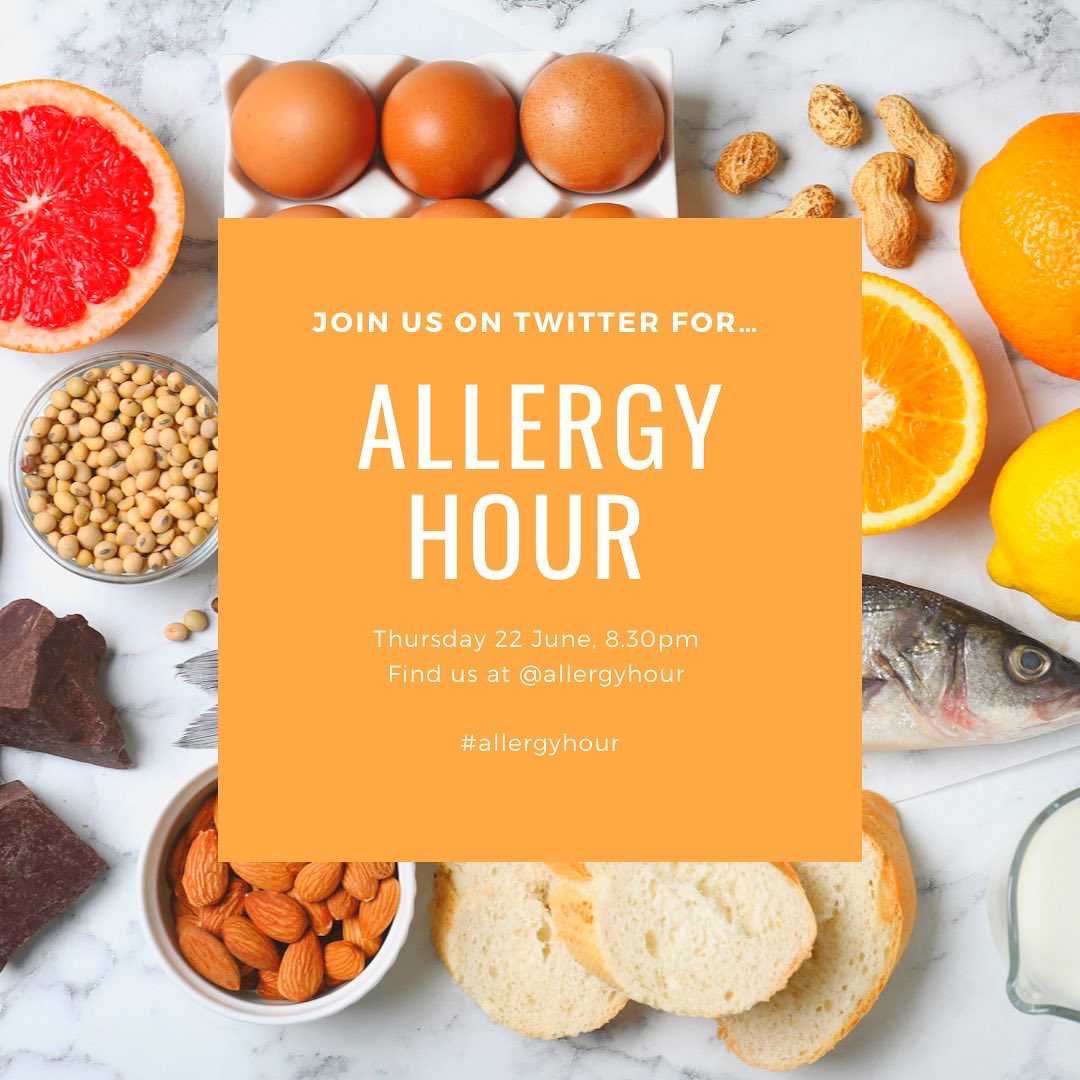 Allergy Hour (@allergyhour) on Twitter photo Tonight! From 8.30pm! Your chance to ask <a href="/DrHelenHowells1/">Dr Helen Evans-Howells</a> - a GP with a specialist interest in allergy - your burning questions on everything from hay fever to OAS to immunotherapy!
See you then (and if you can’t make it, whizz me your questions in advance) 😁 #allergyhour Tonight! From 8.30pm! Your chance to ask <a href="/DrHelenHowells1/">Dr Helen Evans-Howells</a> - a GP with a specialist interest in allergy - your burning questions on everything from hay fever to OAS to immunotherapy!
See you then (and if you can’t make it, whizz me your questions in advance) 😁 #allergyhour