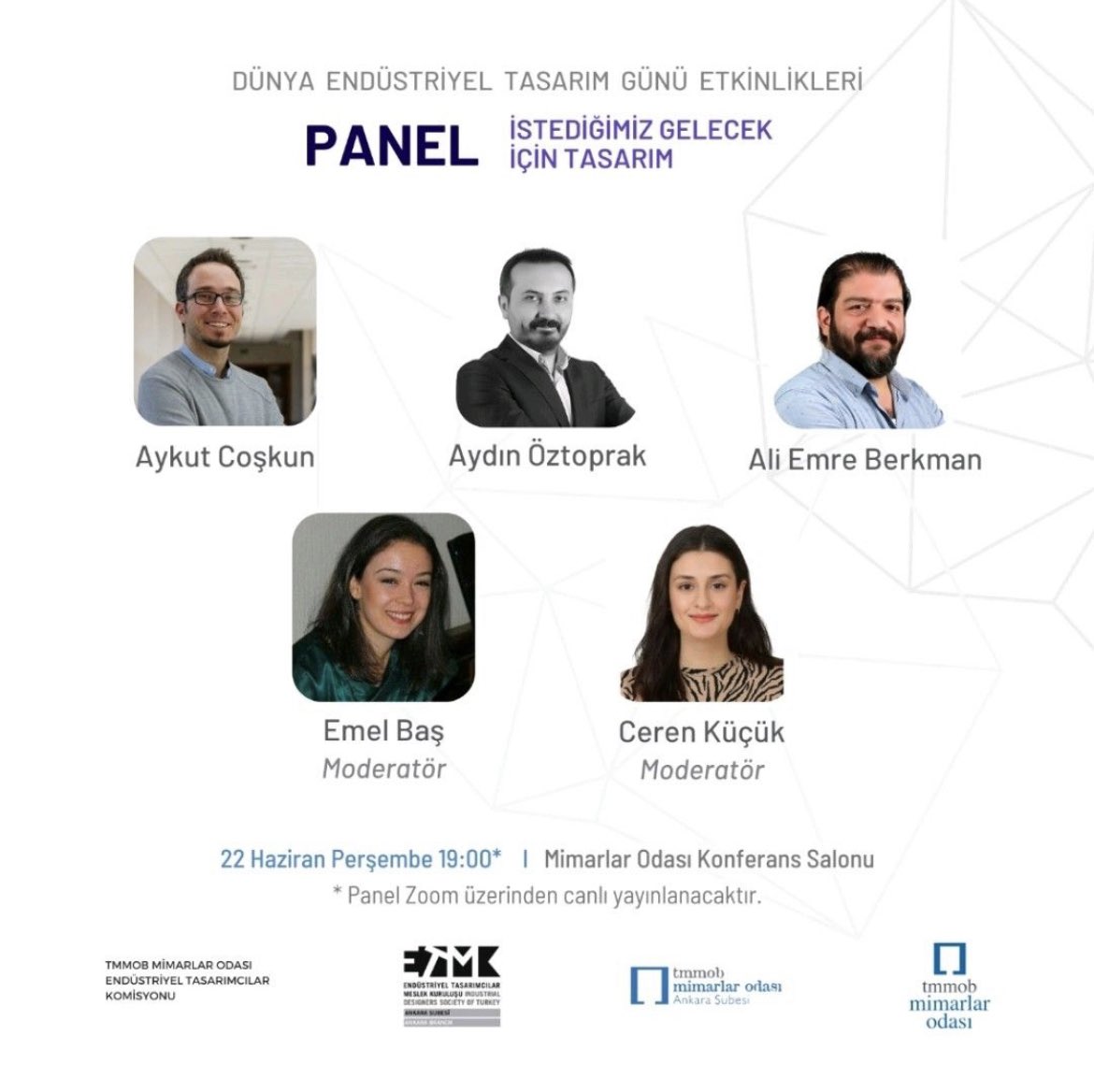 Dünya Endüstriyel Tasarım Günü etkinliklerimize davetlisiniz.