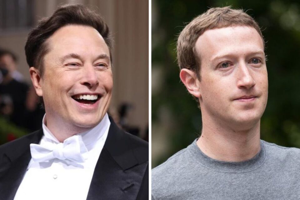 theapplepost's tweet photo. Facebook founder Mark Zuckerberg ready to fight Twitter CEO Elon Musk in a ‘cage match’ https://t.co/H3E7DPUSB7 by @TomSykes https://t.co/ZXVwKHzxoH
