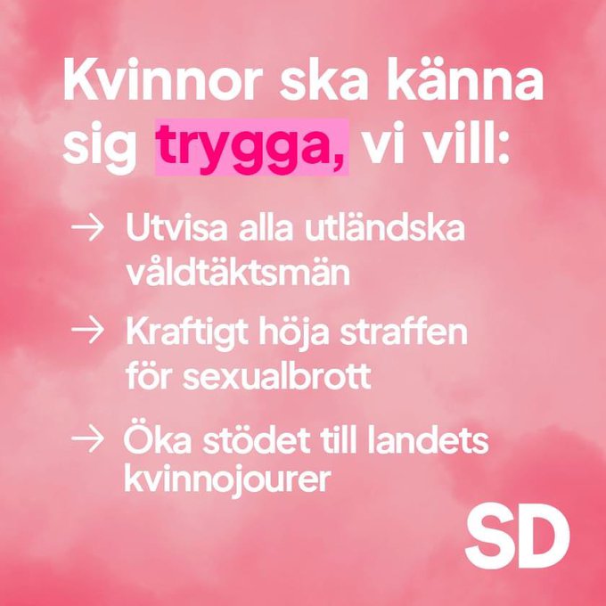 Ska vi fortsätta offra ca: 15 till 30.000 unga svenska tjejer per år som blir gruppvåldtagna / våldtagna som ber om att få dö. Med rädsla för att bli kallade för rasister, va ska vi det S, MP, C, ynkryggar?