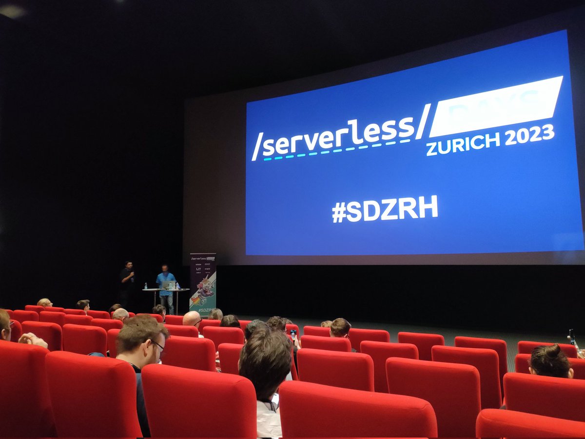It's happening!!! 

#serverless #cloud #zurich #sdzrh

<a href="/ArrowGlobal/">Arrow Electronics</a> <a href="/instil/">Instil</a> <a href="/Claranet_CH/">Claranet_CH</a> <a href="/FastLaneCH/">Fast Lane Switzerland</a> <a href="/swicket_io/">Swicket</a>
