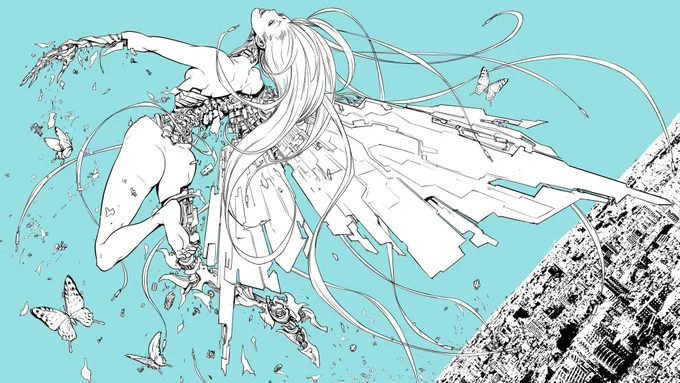 アニキ、アニキ、友達に描かせてもらったやつ。好き。