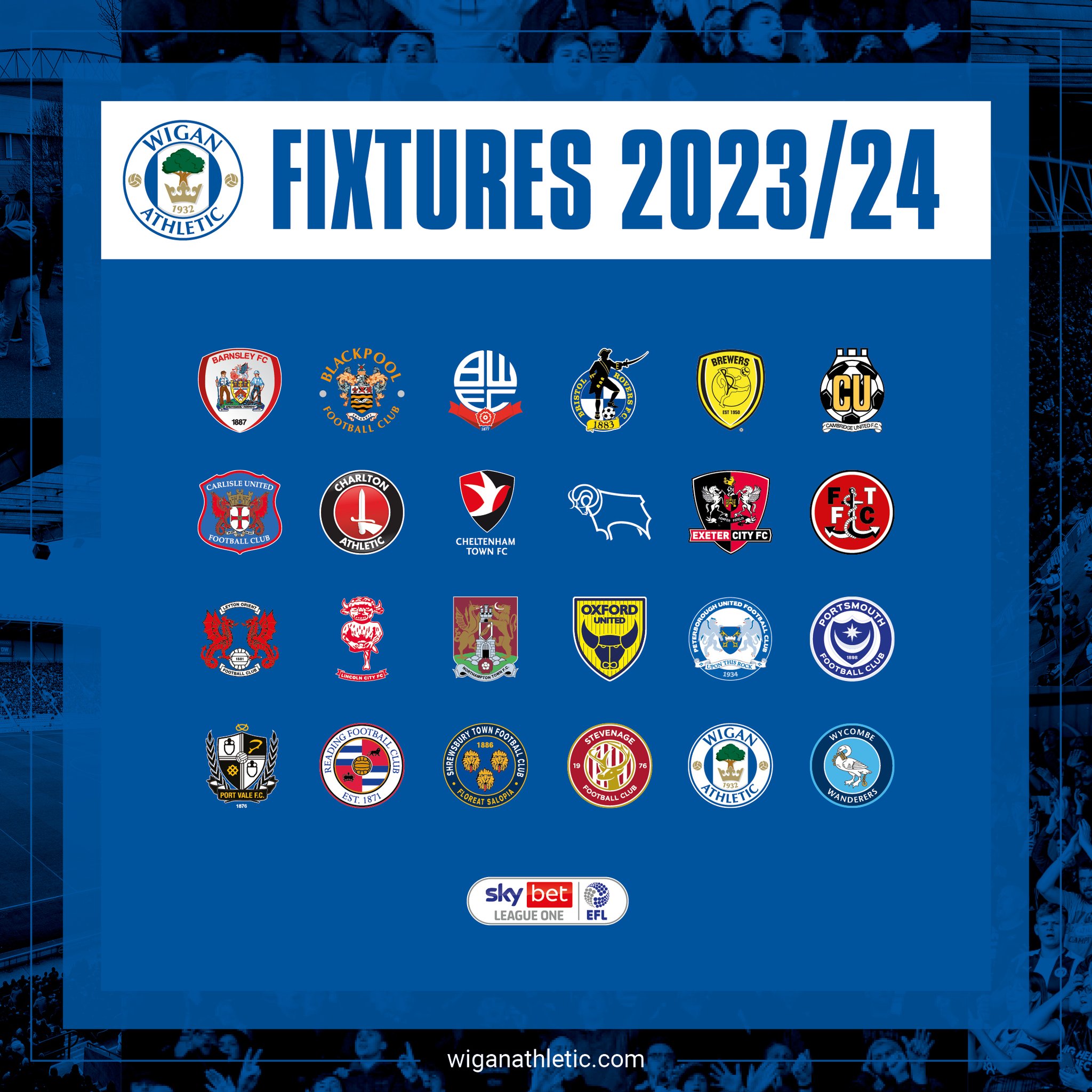 Wigan athletic fixtures online