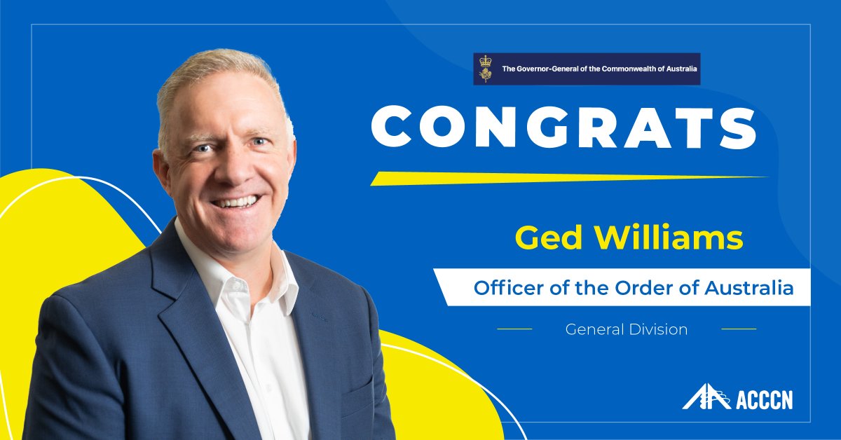 Congrats to Ged Williams on winning the Order of Australia for exceptional contributions to critical care nursing, education, organisations, and mentorship! Well-deserved recognition! 🏅 
 
#OrderofAustralia #CriticalCareNursing #Mentorship #Healthcare #ACCCN