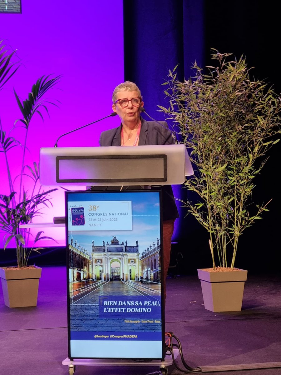 fnadepa's tweet photo. 🟠#CongresFNADEPA Catherine Boursier, @Departement54 "La PPL bien-vieillir est largement indigente au regard des défis qui se posent à nous.
[...] Il faut le répéter un mur démographique est devant nous". Le CD54 appelle à "une réforme systémique de la dépendance"- 👏 https://t.co/B3P0D0Cz92
