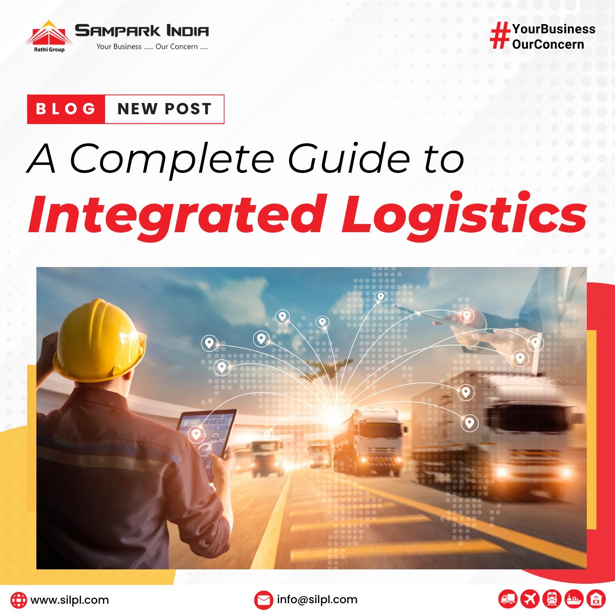 Uncover the secrets behind seamless supply chain management, optimized processes, and synchronized transportation in our latest blog post.

Click here👉bit.ly/3pkMOvc

#integratedlogistics #logisticscompany #logistics #samparkindialogistics #rathigroup #vocalforlocal