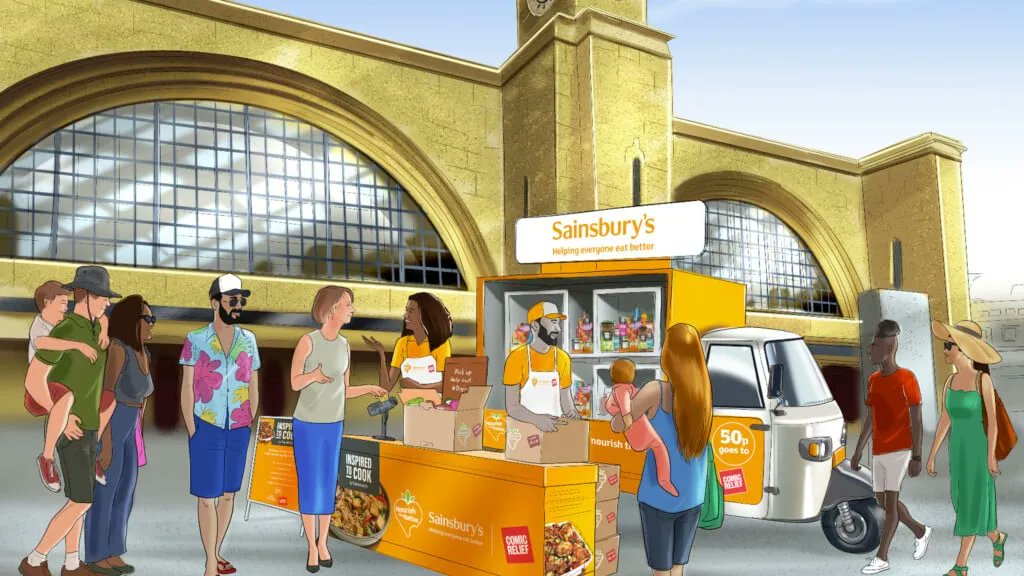 Get Dinspired! Sainsbury’s Pop-Up Offers Meal Kits & Gives Back buff.ly/3XqEsiw #retailbrands #privatebrand #privatelabel #storebrand #ownbrand
