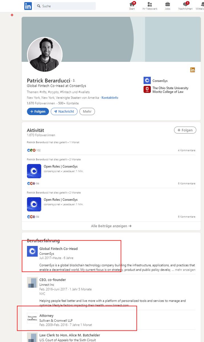 Leerzeit's tweet photo. Two of Lubin's Token Foundry's three lawyers were former colleagues of SEC Chairman Jay Clayton at Sullivan &amp; Cromwell. https://t.co/zfGbRHTna1