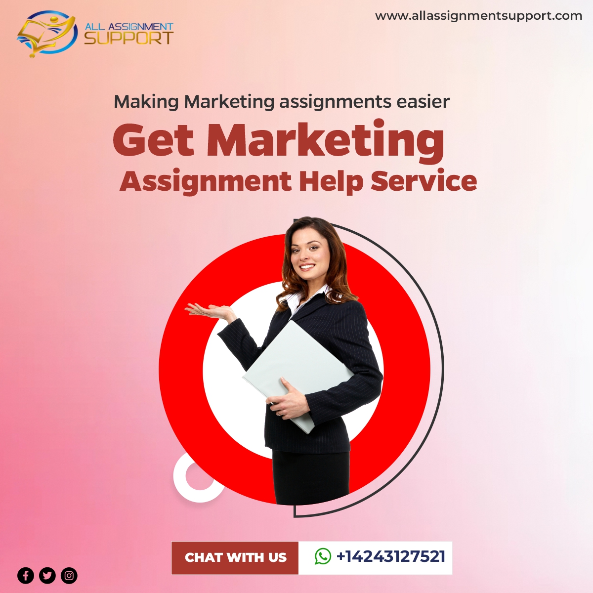 allassignmentus's tweet image. Are you struggling with your marketing assignments? Look no further than All Assignment Support. Our team of experienced writers provides top-quality marketing assignment help services in the USA. 

Click here: bit.ly/46eiW4l