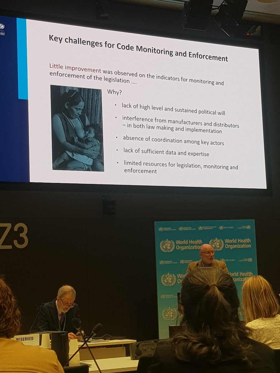 IPA_Allaitement's tweet photo. Dernier jour au #BMScongress Après avoir discuté des volontés politiques, des interférences de l'industrie, des aspects légaux la mise en oeuvre ces derniers jours, aujourd'hui on aborde la surveillance et l'application des lois.

#EndExploitativeMarketing https://t.co/lcWadikbLI