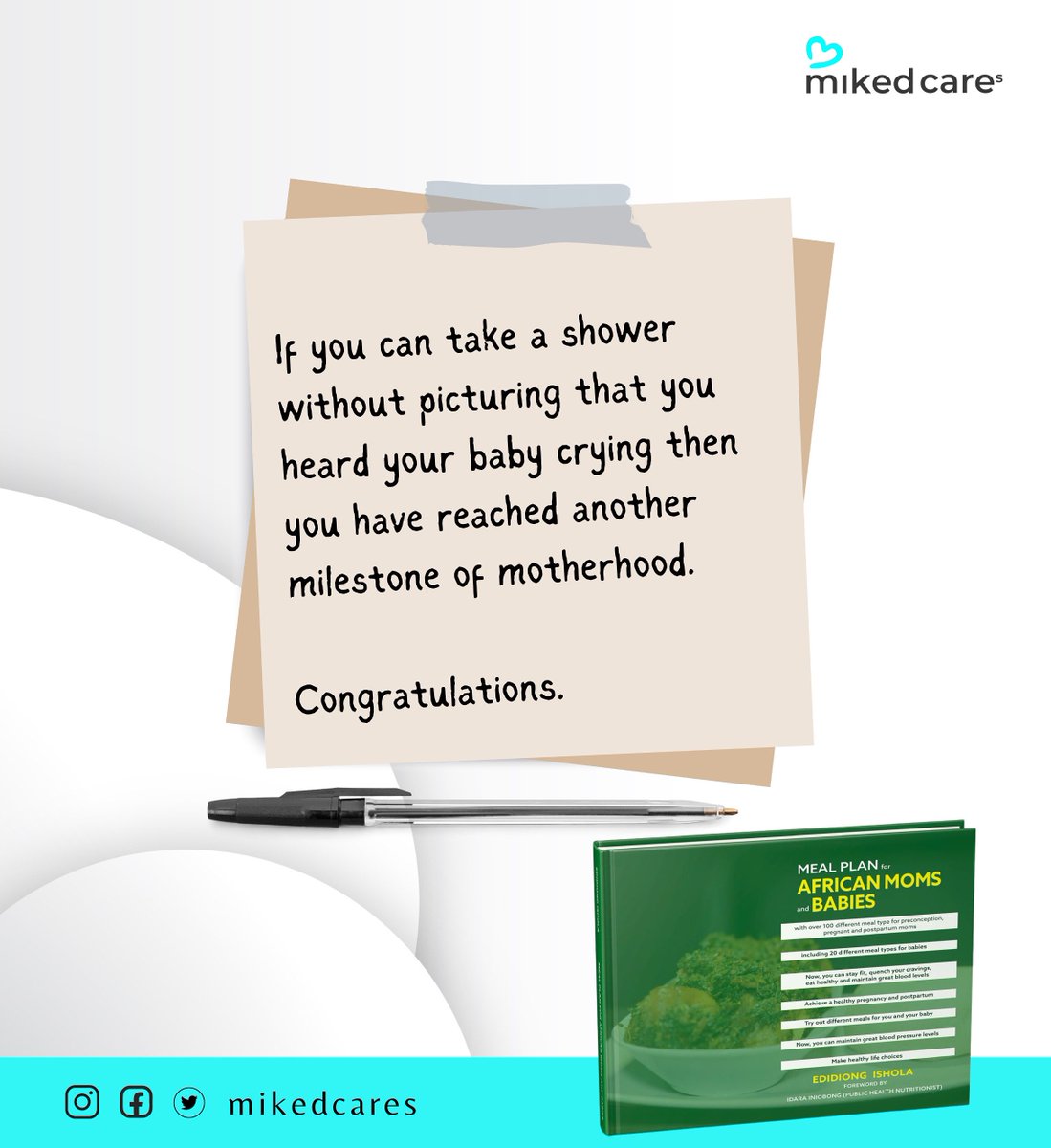 MikedCares's tweet image. Who can relate? 😂😂😂

Struggling with meal plan? We got you covered. You are preg mum and a new mom, this book is for you.

Click on the link in the bio to purchase our book.
.
.
.
.
.
.
 #trimester #newmomstruggles #newmomlife #newmommylife #pregnantworkout #pregnantphoto