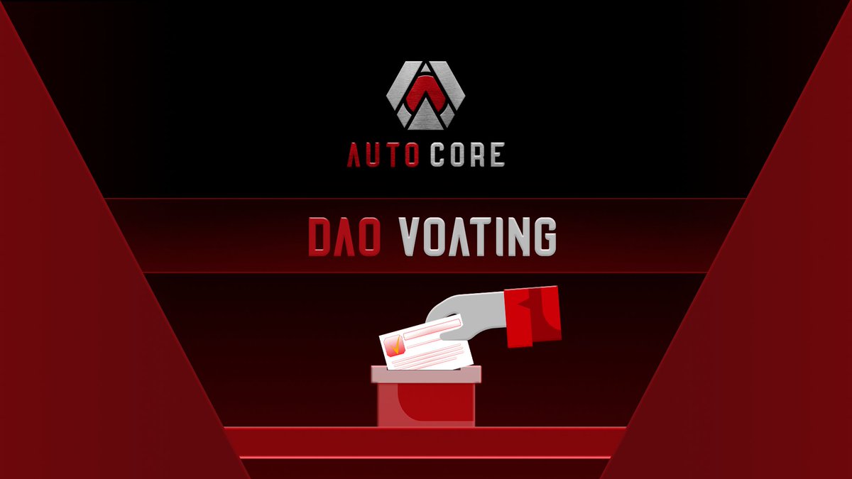 With Auto Core, users have the power!

Through DAO voting, you decide where our team invests a portion of the revenue. 🗳

Shape the future of Auto Core with us.

Join the decision-making journey today! 🚀🌍
autocore.finance

#AutoCore #CommunityPowered #DAO #Vote