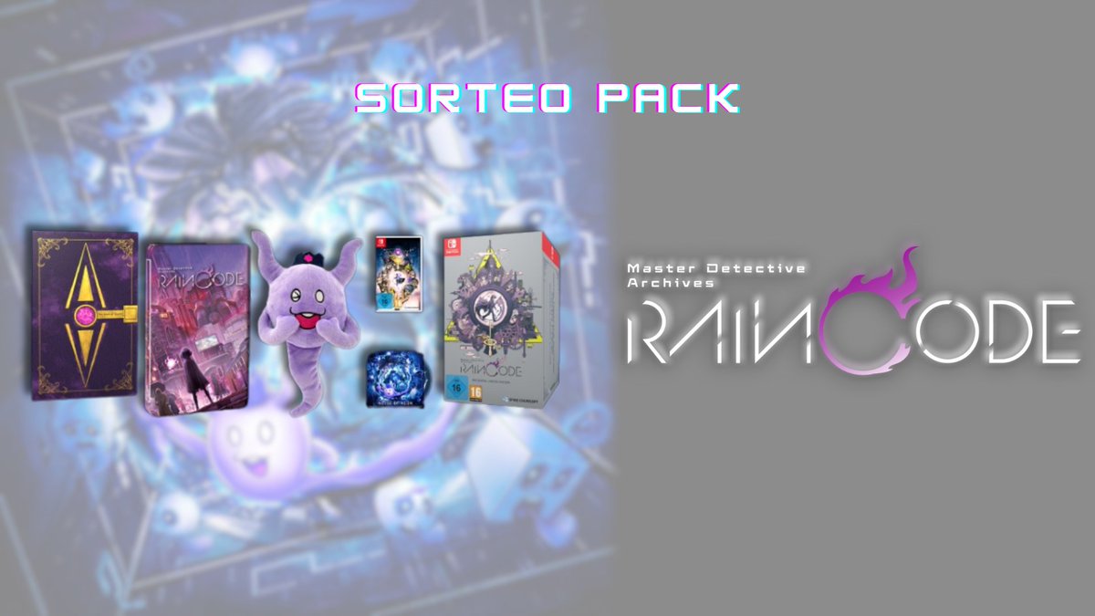 AlfaBetaJuega's tweet photo. 💥 ¡SORTEO EXPRESS! 💥

🎁 ¿Quieres ganar un pack de Master Detective Archives: RAIN CODE de @NintendoES?

1️⃣ RT
2️⃣ Síguenos en 🐦
3️⃣ Responde a este tweet usando #MasterDetectiveSwitch, cuéntanos lo que más te gusta y por qué lo quieres para ti

🕛 Hasta las 23:59
📍 Sólo España https://t.co/Ihyu3c5C9l