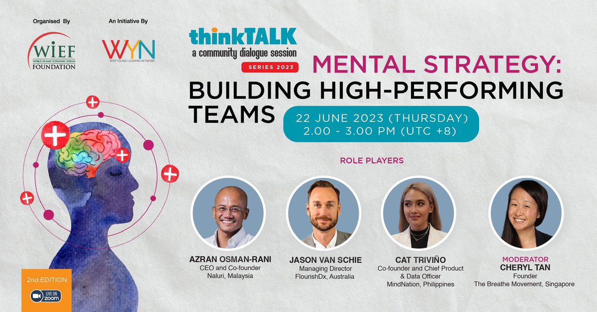 WIEF_Foundation's tweet photo. We’ve concluded the Second edition of WIEF thinkTALK on Mental Strategy: Building High-Performing Teams. Thank you to all role-players and participants for supporting us. We sure hope you have benefitted from the session. 

#WIEF #WIEFinitiatives #mentalstrategy #thinkTALK https://t.co/mcFfVLhep9