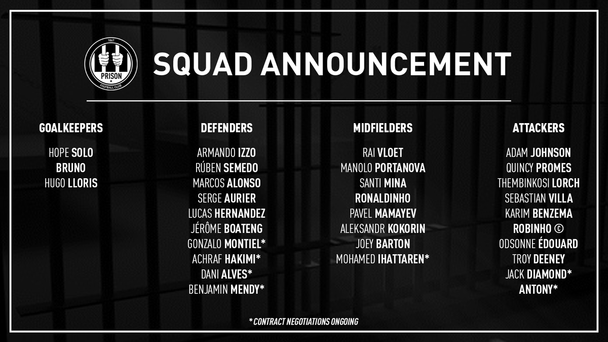 Prison FC tweet media