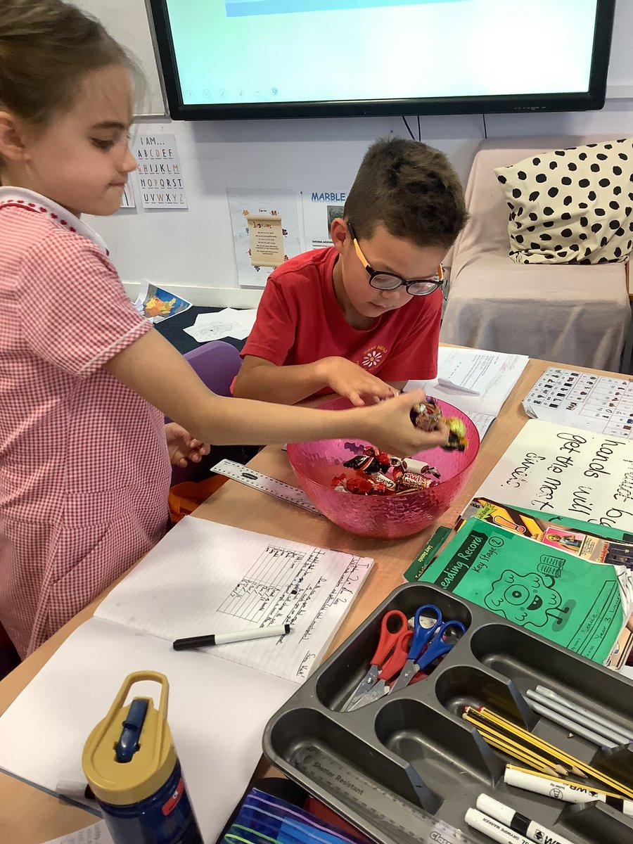 Does the size of your hand affect the amount of sweets you can grab?👏🏻👍🏻🍬🍫🍭 #YorkeScience #ScienceWeek @YorkeMead