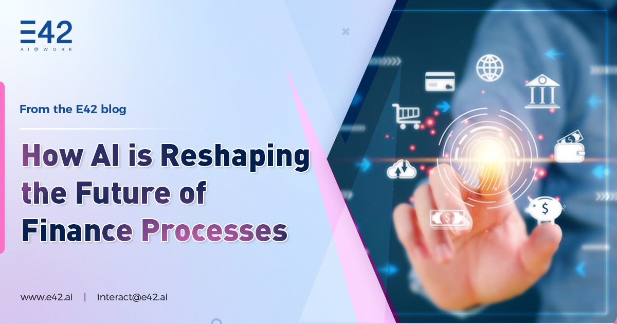 Explore how #AI is transforming #financialoperations—from maximizing efficiency & accuracy to transforming billing, #frauddetection, & #financialforecasting. #FinanceAutomation #DigitalTransformation #E42 #ArtificialIntelligence #BusinessProcessAutomation

bit.ly/42WVBl6