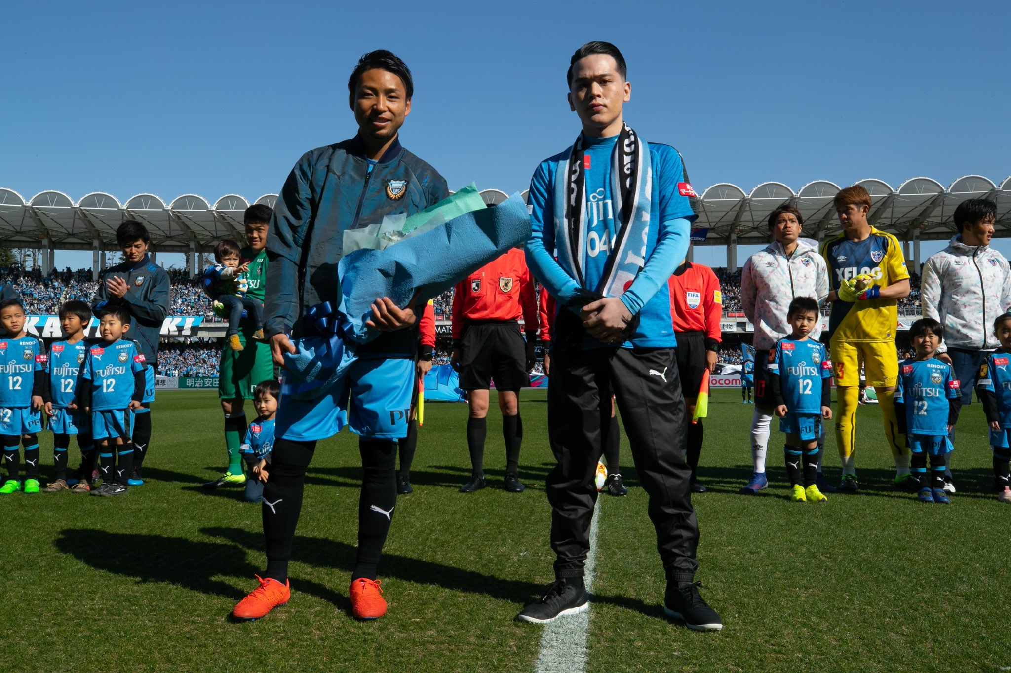 BAD HOP、地元川崎での「2023明治安田生命J1リーグ第30節川崎 BAD HOP、地元川崎での「2023明治安田生命J1リーグ第30節川崎
