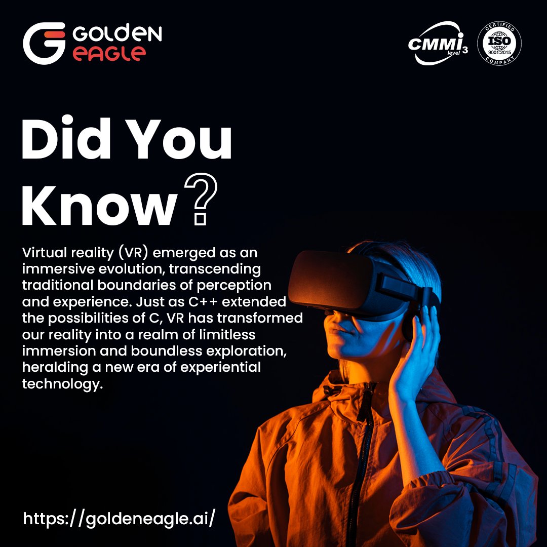 GeitplTech's tweet image. From C++ to VR. Extending possibilities, transcending boundaries, and immersing into a realm of limitless exploration!🔮
#VR #ExperientialTech #BoundlessExploration #ImmersionUnleashed #TechnologicalRevolution #PerceptionRedefined #limitlesspossibilities