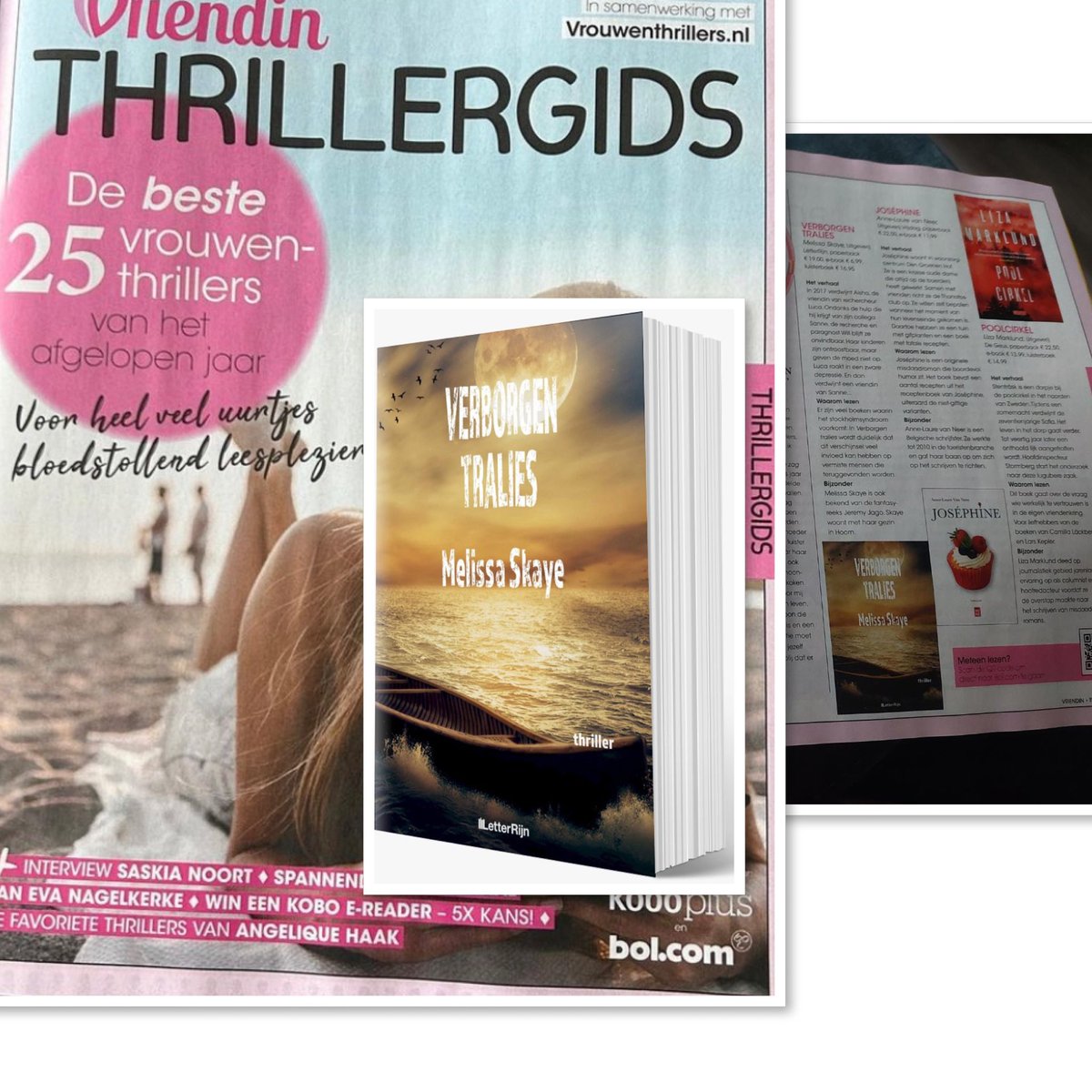 Verborgen tralies in Vriendin🤩

#Nederlandsethriller #VTreeks #VT1 #VT2 #VT3 #VT4 #VT5 #VT6 #VT7 #Sanne #Luca #Will #Emma #Franka #Aisha #Hoorn #Spanning #VirtueleTango #VerbodenTranen #VerledenTijd #VerminkteToekomst #VerknipteTegenstander #VerzwegenTrauma #VerborgenTralies