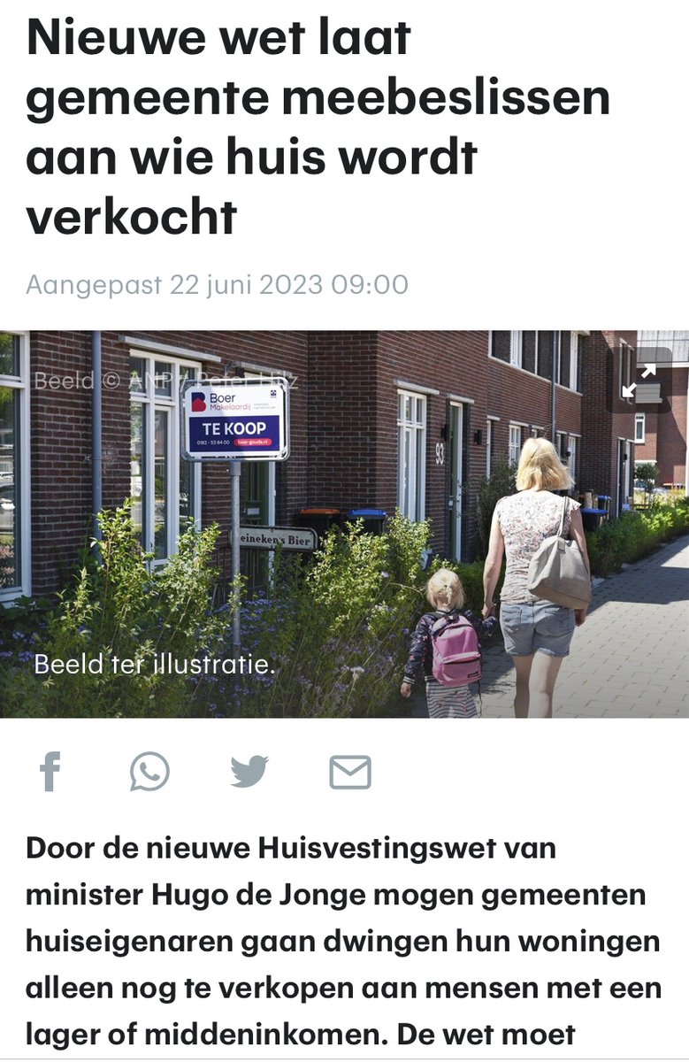 VVD heeft niks te zoeken in een kabinet waar huis en eigendomsrecht niet veilig is! Dwang wordt middel om eigen falen te maskeren <a href="/hugodejonge/">Hugo de Jonge</a>? #Onacceptabel

rtlnieuws.nl/nieuws/nederla…