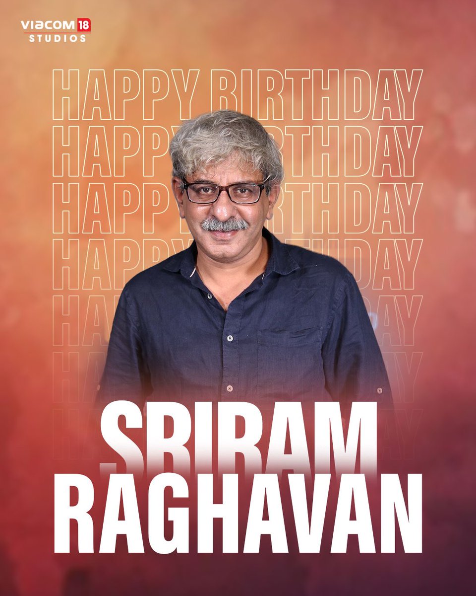 The film’s name might be Andhadhun but you surely didn’t miss the tune in making it the perfect thriller! Happy Birthday #SriramRaghavan