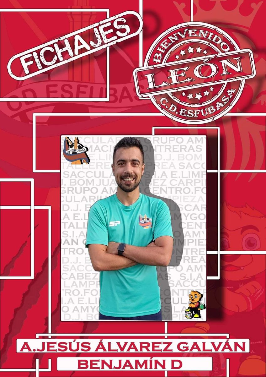 CDESFUBASA95's tweet photo. C.D.ESFUBASA 🦁    FICHAJES ⚽

Damos la bienvenida a nuestro club a  ANTONIO JESUS ÁLVAREZ GALVÁN, como primer entrenador del equipo BENJAMÍN D para la temporada 2023/24.

Pasión Roja ❤️🦁⚽ https://t.co/xEgQUqEnwE