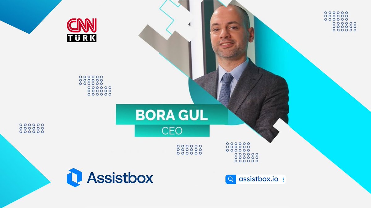 AssistBox's tweet photo. 👨💼 🎤 Our CEO, Bora Gul, talked about Assistbox, video calls, and the startup journey on CNN Türk.

⏯ You can watch the entire video on our YouTube channel.

#cnntürk #videocall #videochat #youtube #assistbox https://t.co/GltmzfiifU